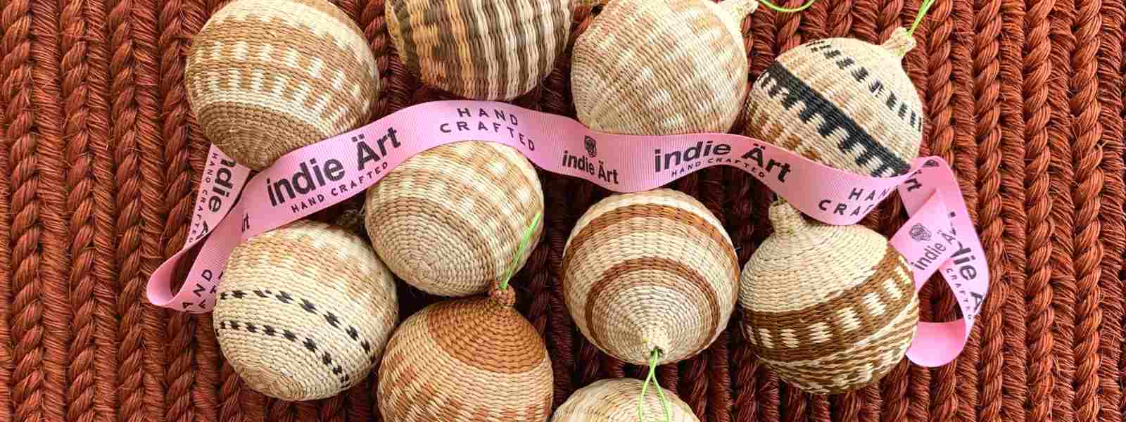 christmas natural ornaments