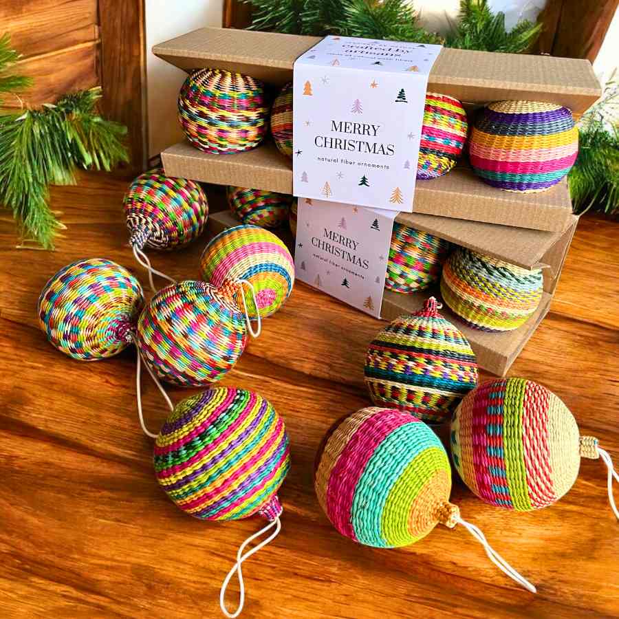 Christmas Colorful Ornaments