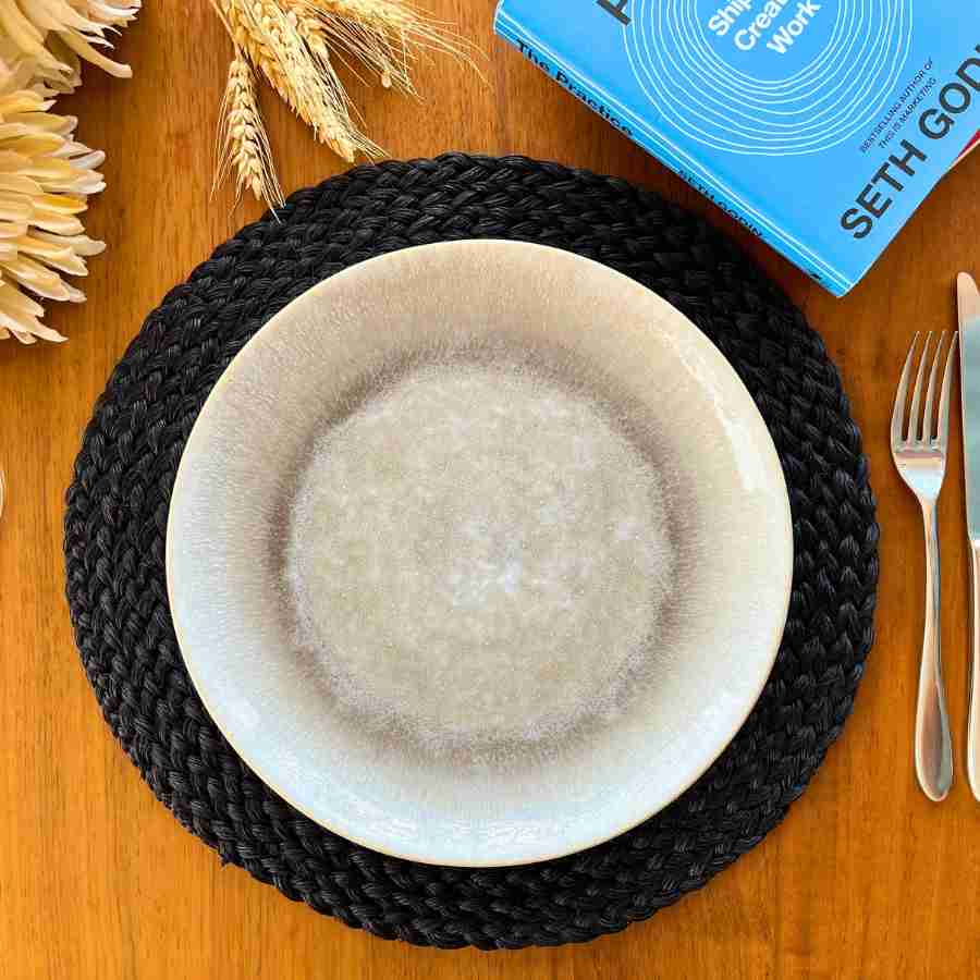 Black table decor