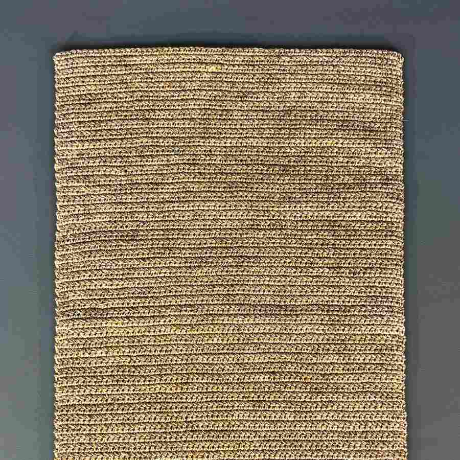 thin woven rug