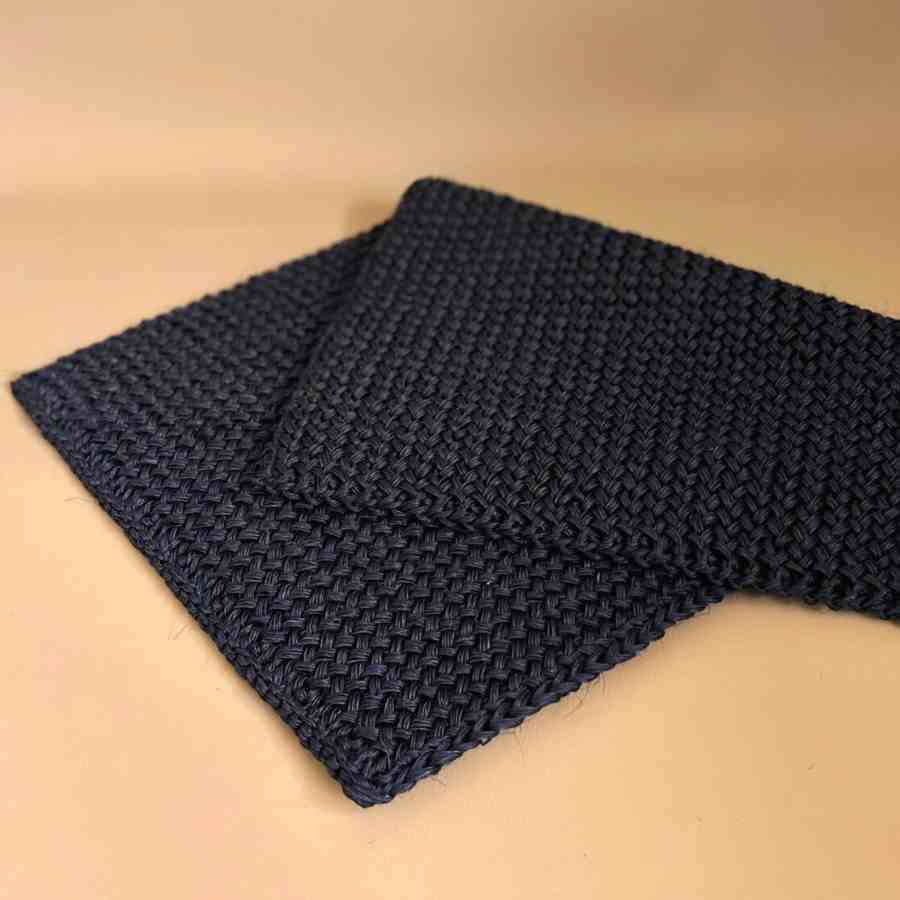 black sisal area rug