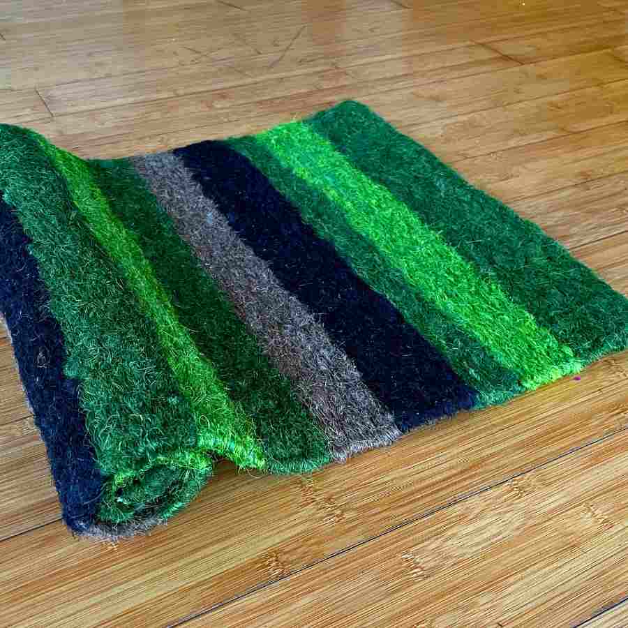 green sisal rug doormat