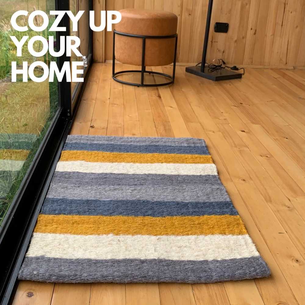 2x4 accent grey sisal rug