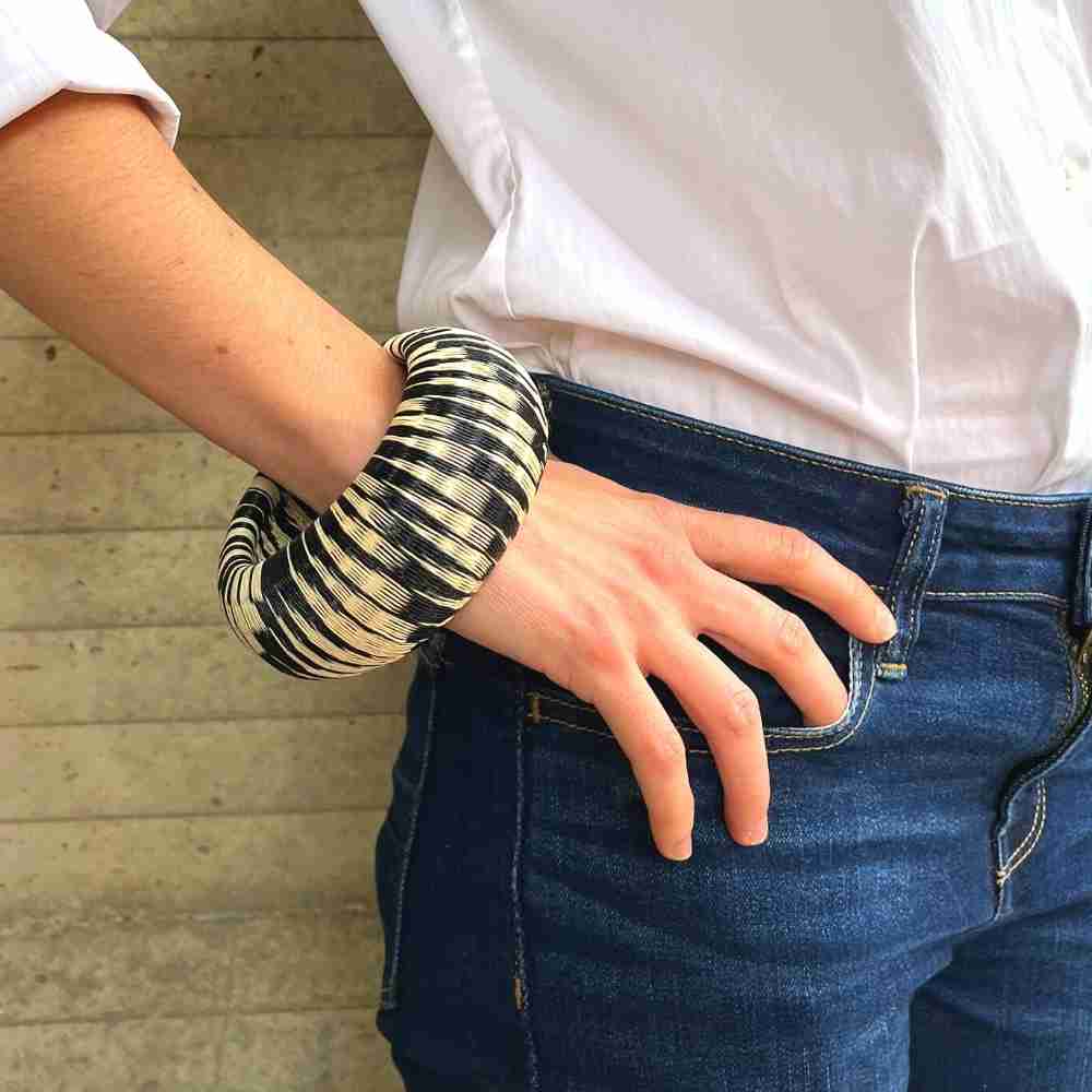 wide bracelet