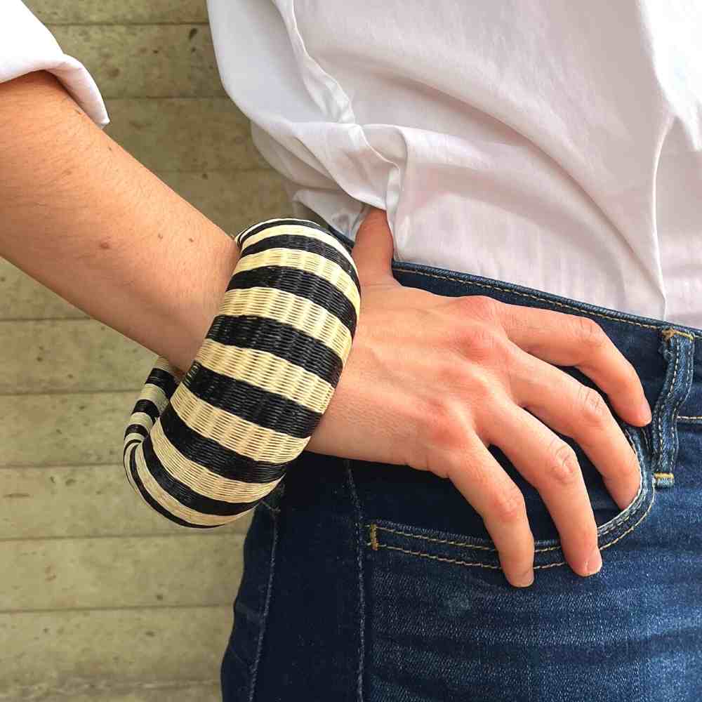 wide bracelet