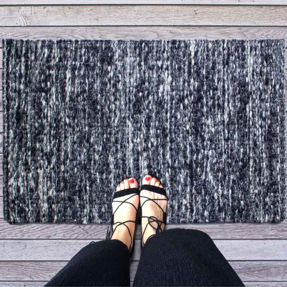 Black Door Mat