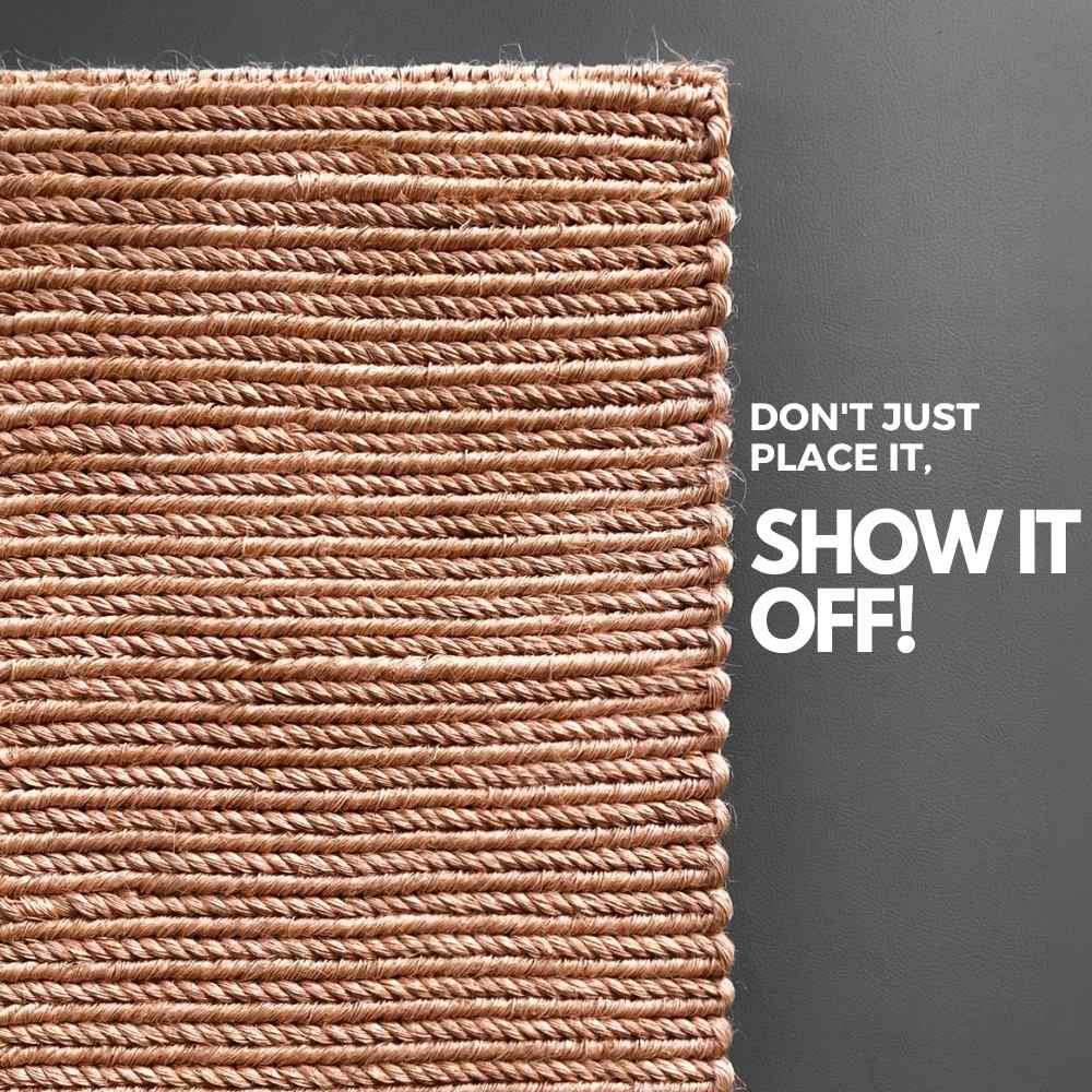 guava sisal rug