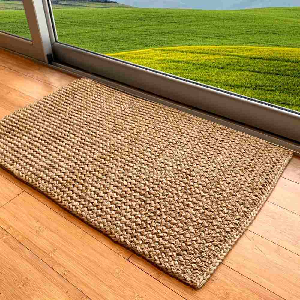 beige doormat