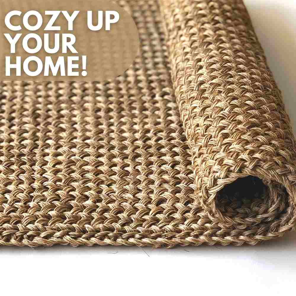 natural woven doormat