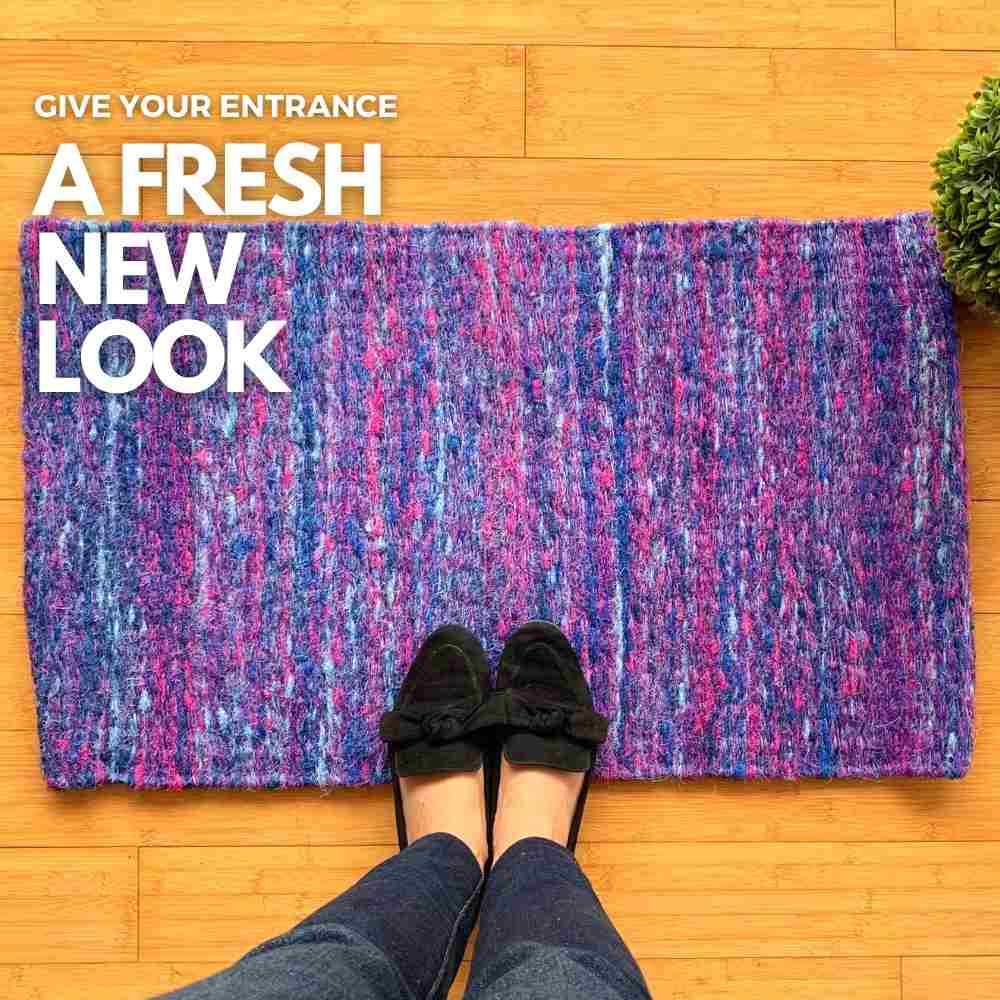 blue berry doormat