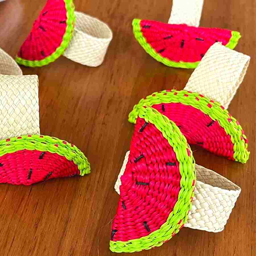 fruit napkin ring