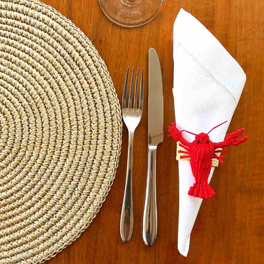 lobster napkin