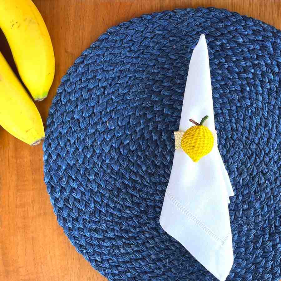 fruit napkin rings