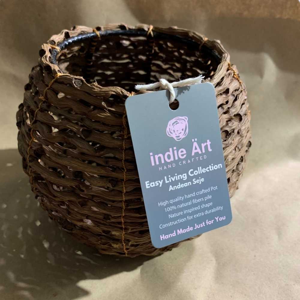 small boho planter