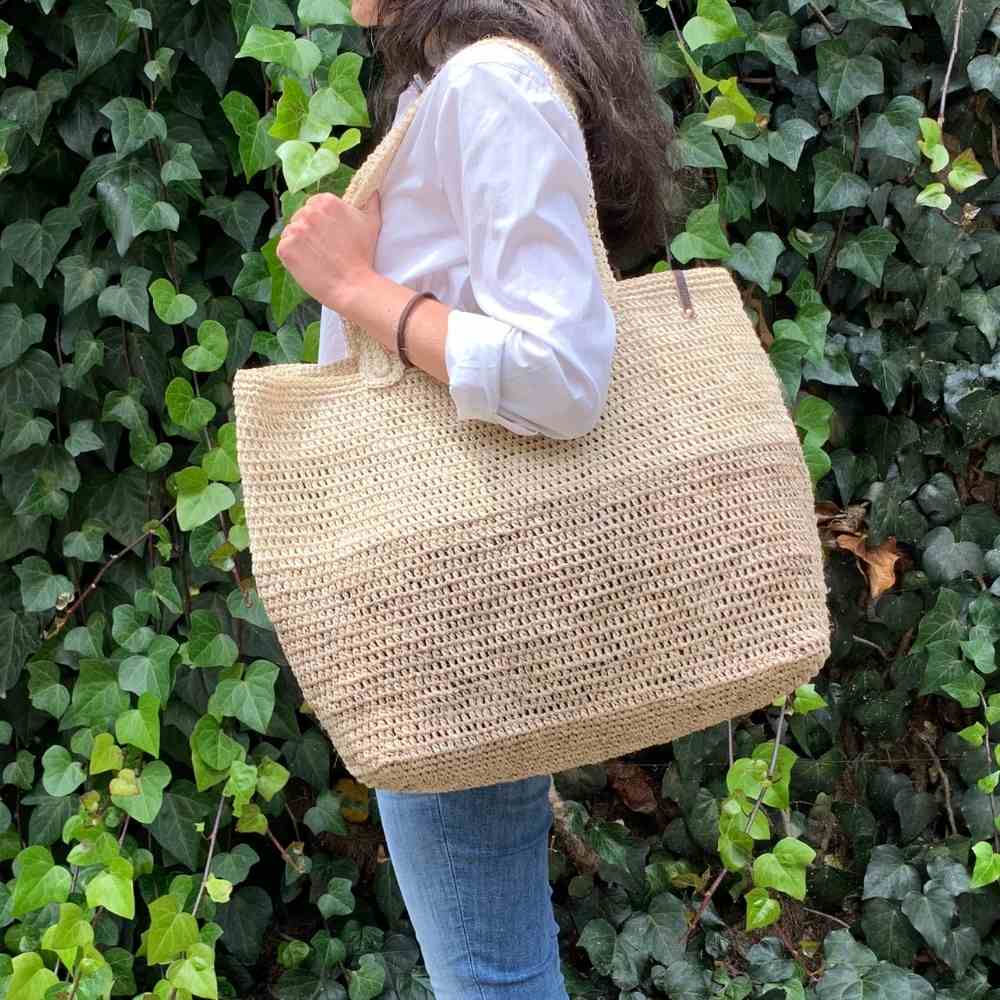 natural tote bag