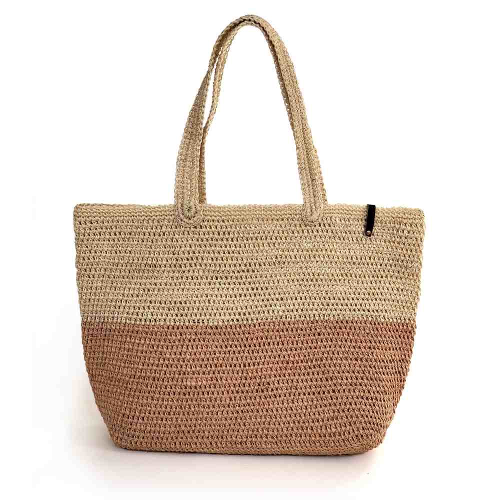Guava Boho Tote Sisal Natural Hand Bag