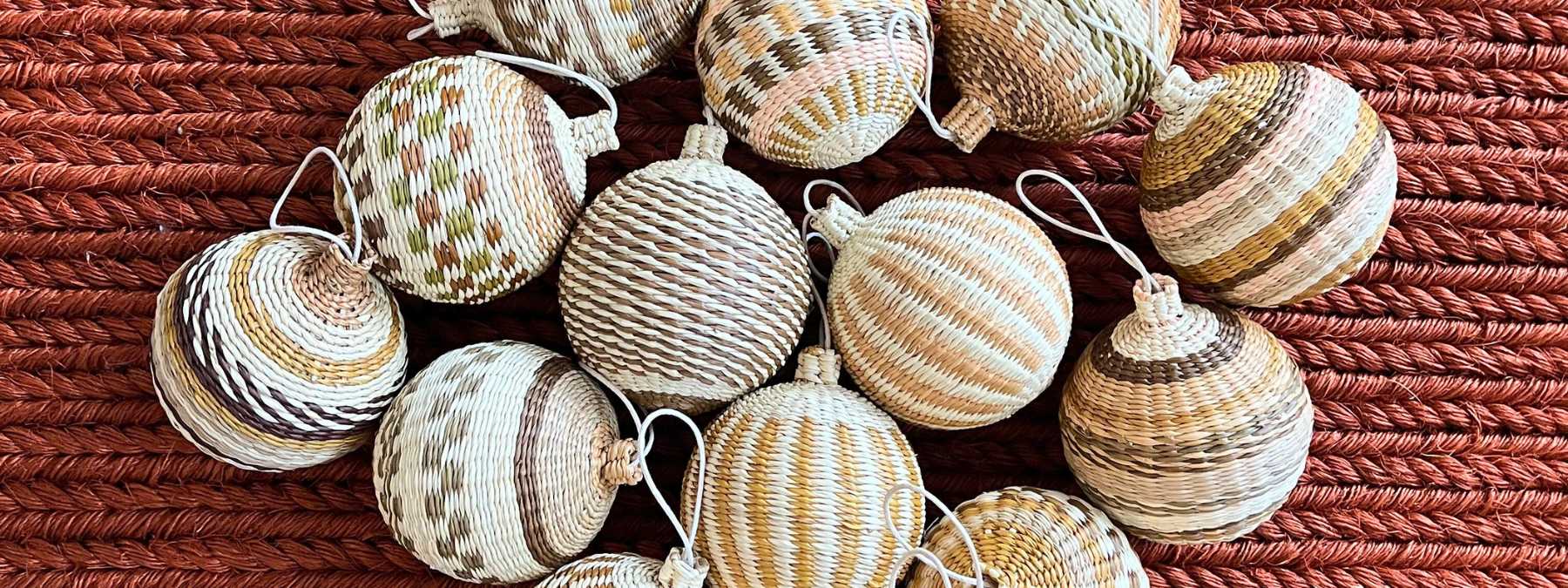 christmas natural ornaments