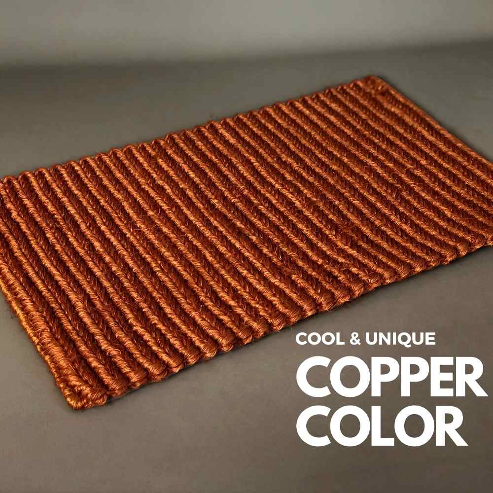 copper 2x3 sisal rug