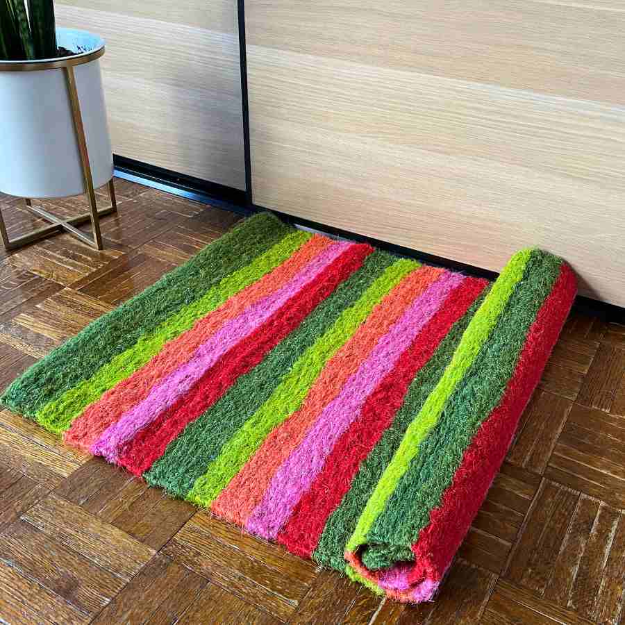 colorful doormat