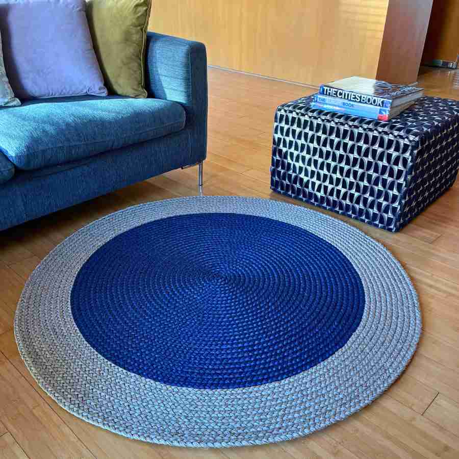 round jute rug