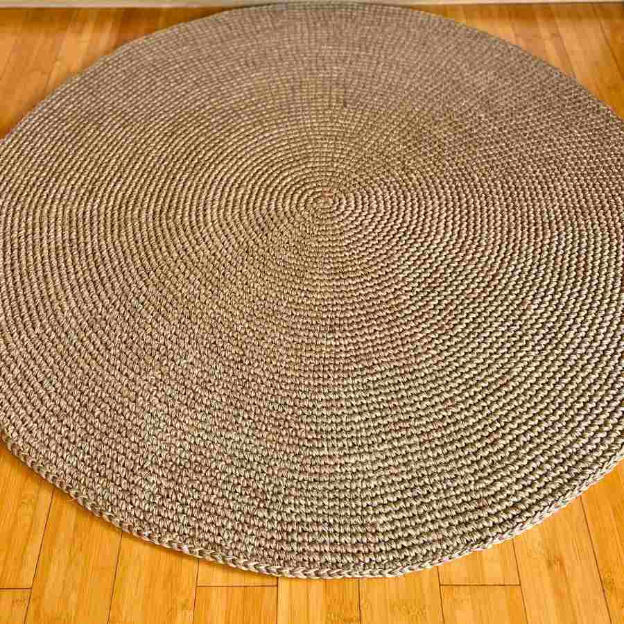 round sisal rug