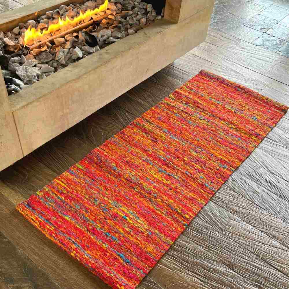 fireplace rug